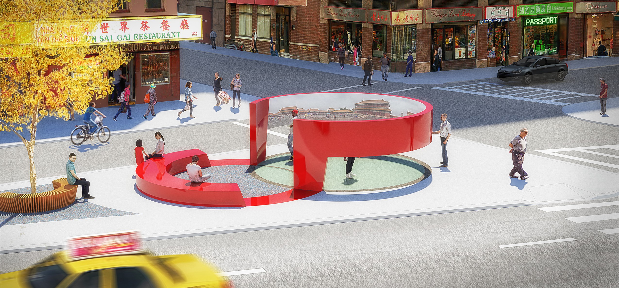 rendering of G8WAYS to Chinatown