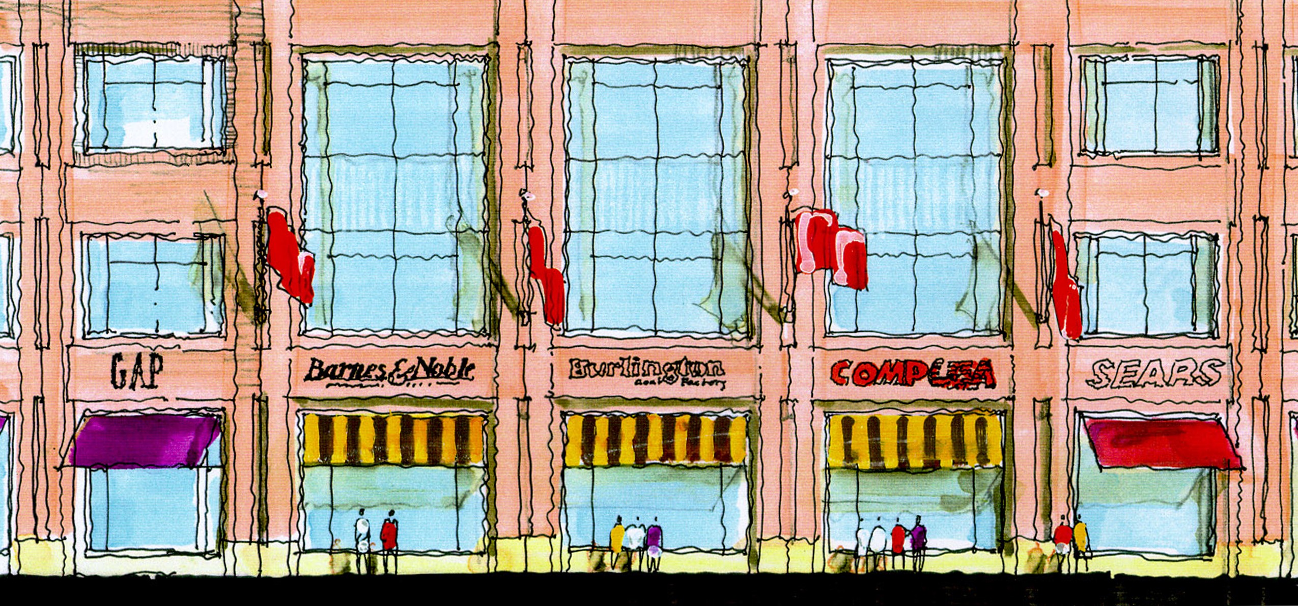 Atlantic Terminal storefront retail