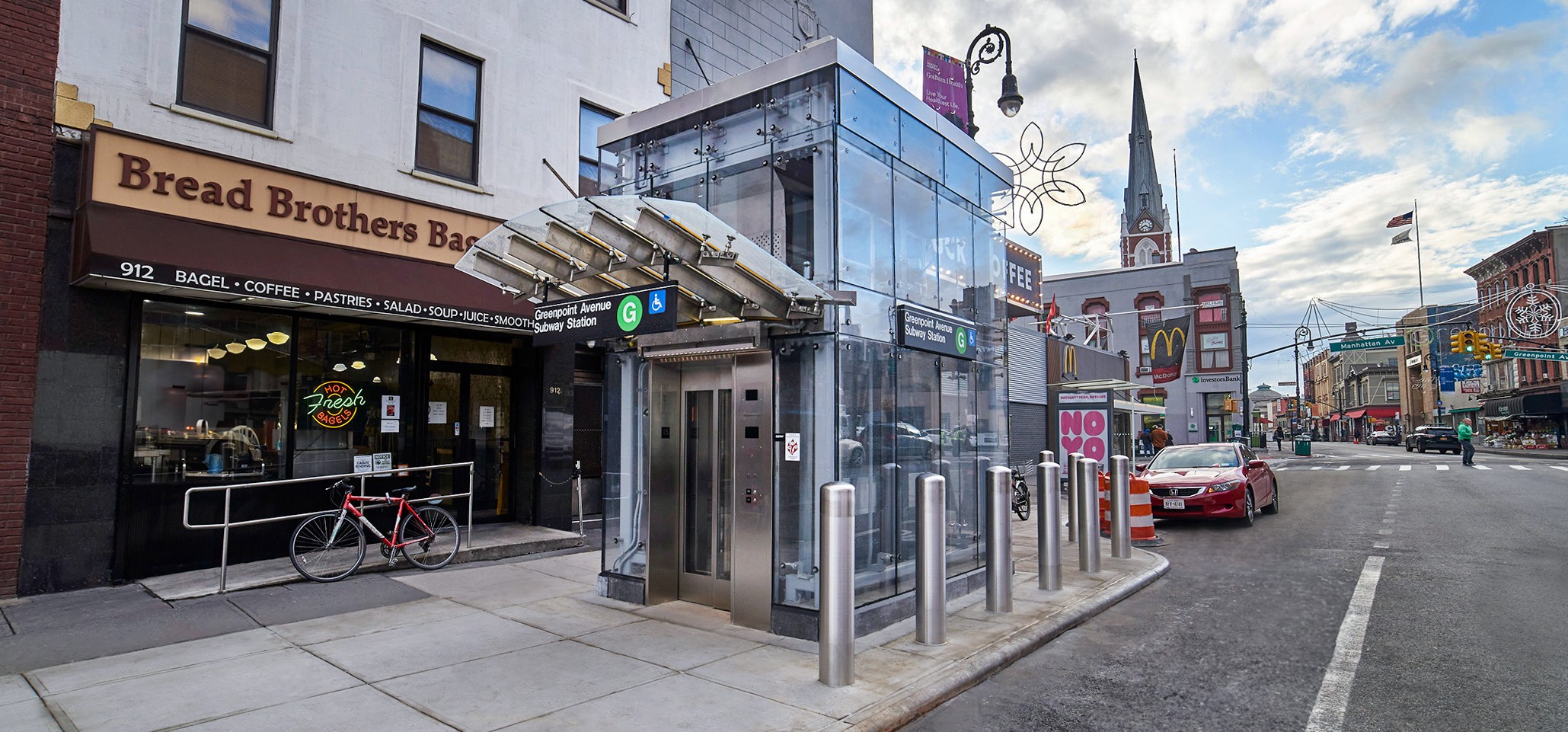 Greenpoint Avenue Station ADA elevator