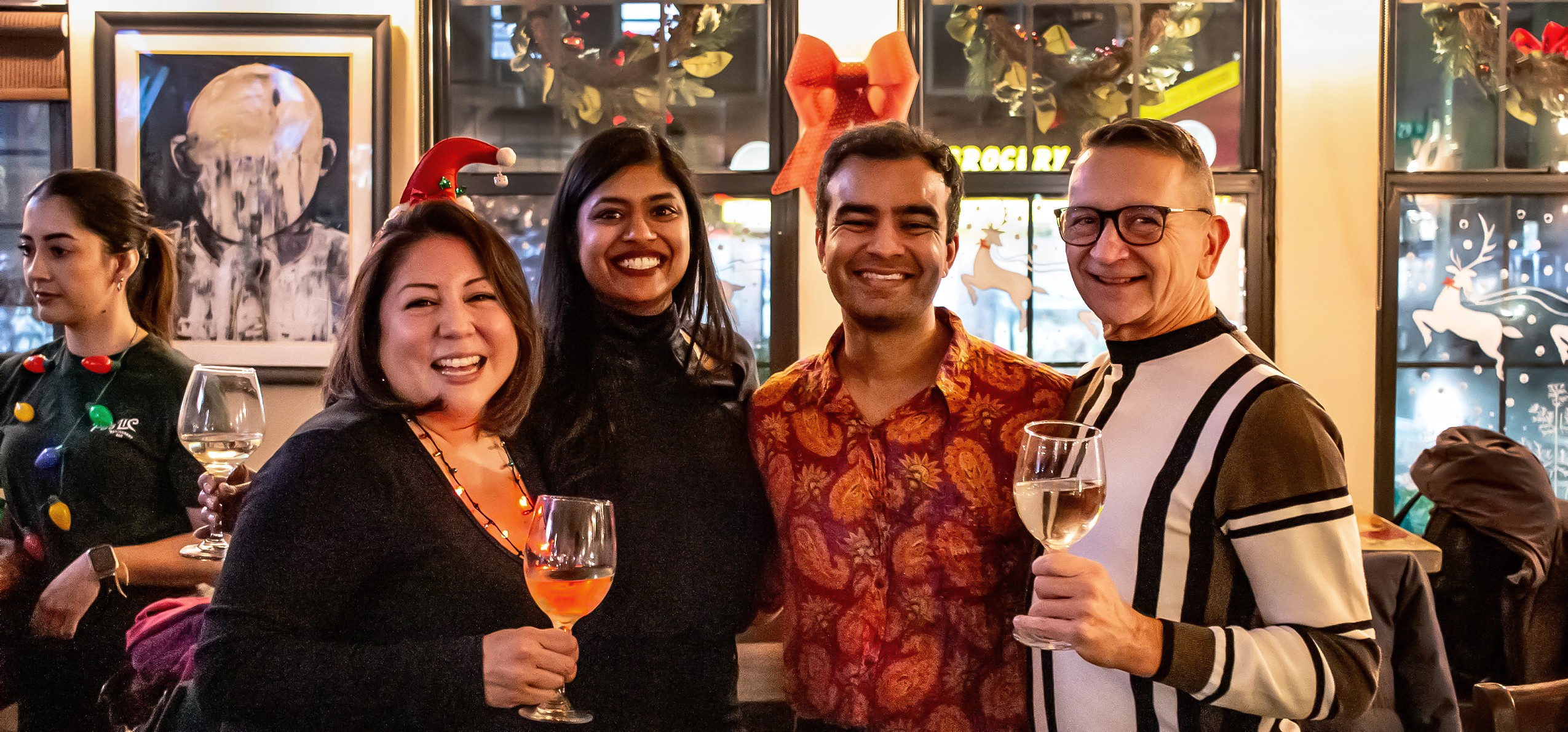 dD+P studio members at the 2023 holiday party